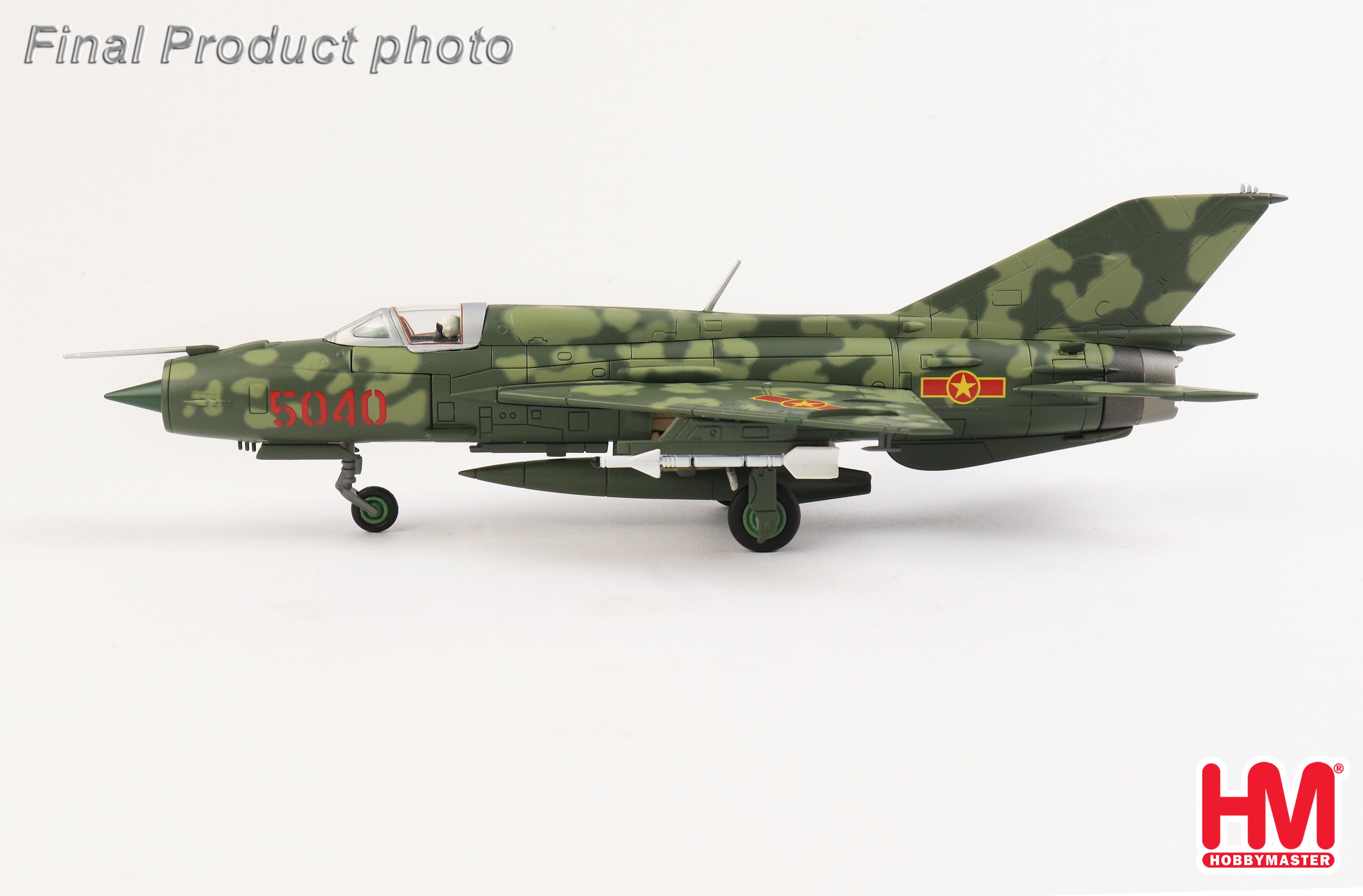 MIG-21PFM 5040, 921st Fighter Regiment, Vietnam AF, Dec 1972